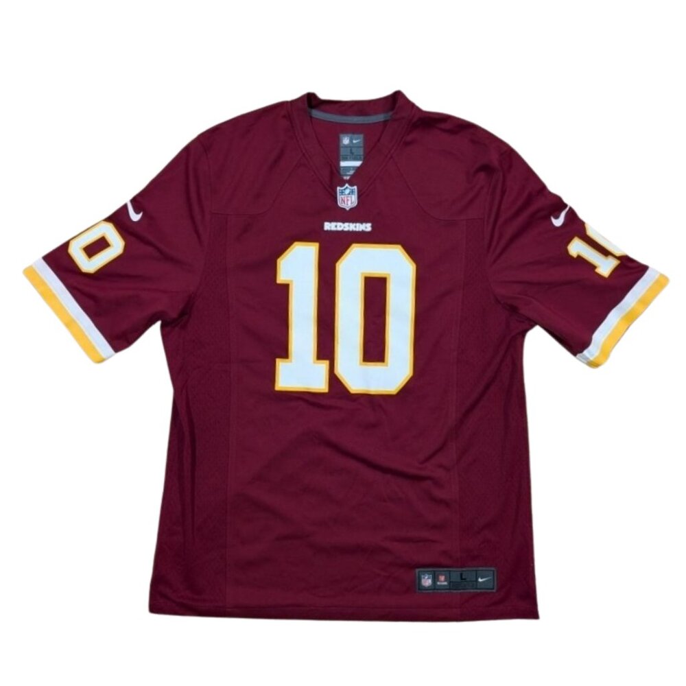 Nike NFL Washington Redskins RGIII #10 On Field Jersey Mens L Burgundy